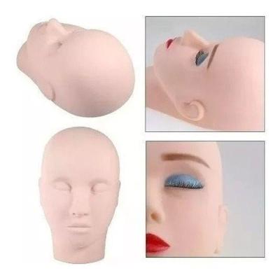 5Rosto Para Treino De Maquiagem Olhos Facial Humano Manicure