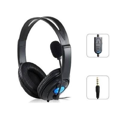 Fone de Ouvido Headset Estéreo para Ps4 Playstation 4 com Microfone P3