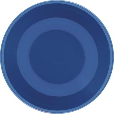Kit 4 Pratos Fundos Unni Blue Oxford® Cerâmica 20,5cm