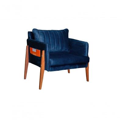 Poltrona Decorativa Luxo Milão Dora Bela 129
