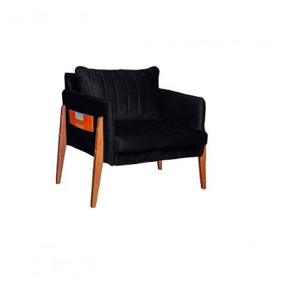 Poltrona Decorativa Luxo Milão Dora Bela 0131