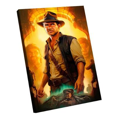 Quadro Indiana Jones Br Artes