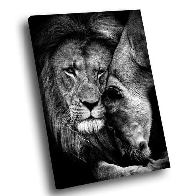 Quadro King And Queen Br Artes Pequeno 60x40
