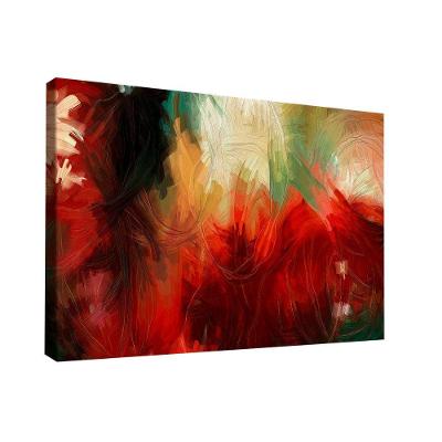 Quadro Pintura Abstrata Br Artes Grande 118x78
