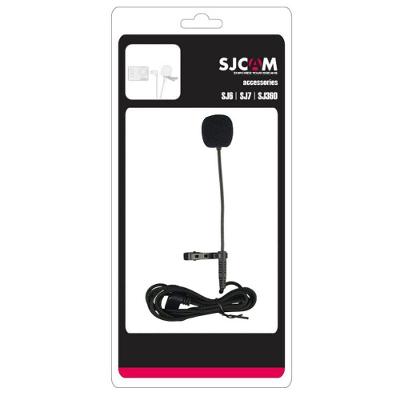 Microfone Lapela Externo Longo Original SJCAM SJ6 / SJ7 / SJ360