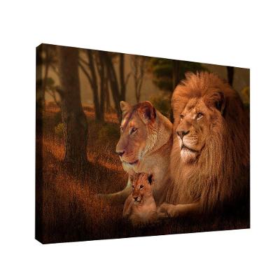 Quadro Wild Family Médio 84x54