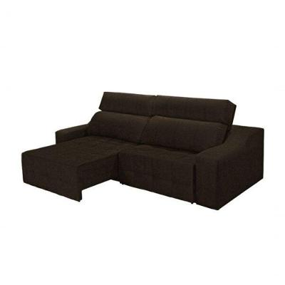 Sofá Top Lubeck Retrátil Reclinável 250 Café - Ws Estofados