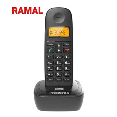 Ramal Ts 2511 Telefone Sem Fio - Preto