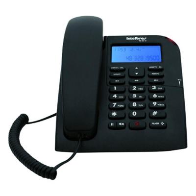 Telefone Com Fio Tc60 Id Preto - 4000074