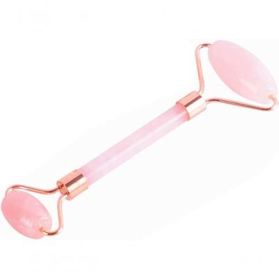 Jade Roller For Face, Sunliveus 100% Natural Jade Rose Facial Roller Face Eye Neck Massager Rosa