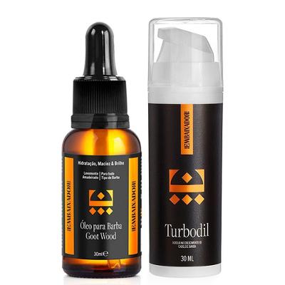 Kit 01 Óleo Para Barba Goot Wood + 01 Blend Turbodil Embaixador 30Ml