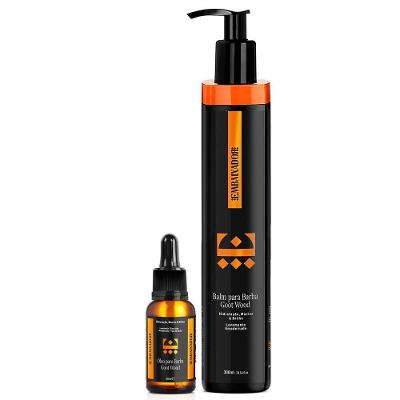 Kit 01 Óleo Para Barba Goot Wood + 01 Balm Goot Wood Embaixador 300Ml