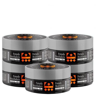Kit 5 Pomada Para Cabelo Efeito Seco Embaixador 150G