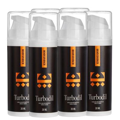 Kit 6 Blend Crescimento Barba E Cabelo Turbodil Embaixador 30Ml