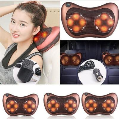 Massageador Almofada Shiatsu Rotativa Infravermelho Massagem Pés Pescoço Pernas Coluna