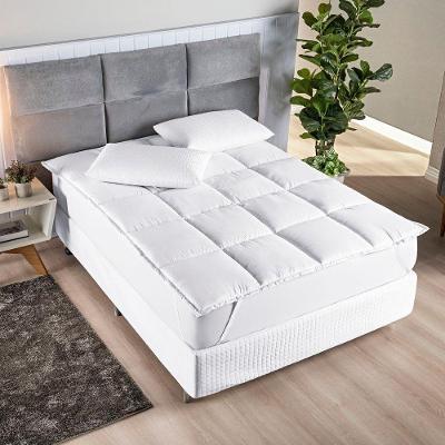 Protetor De Colchão Macio Pillow Top King Scartec Micropercal 200 Fios - Branco