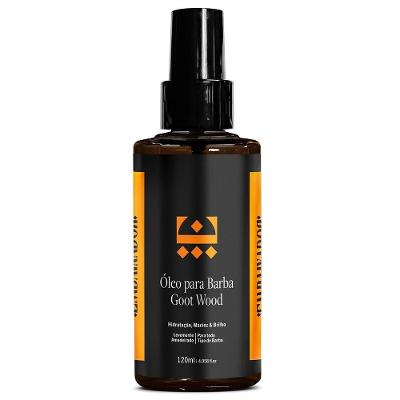 Óleo Hidratante Para Barba Goot Wood Embaixador 120Ml