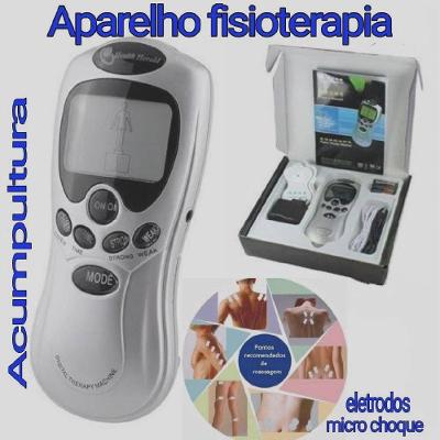 Massageador Para Fisioterapia Acupuntura E Aparelho Tonificador Muscular Portatil E Digital Tens Cx