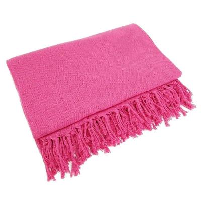 Manta Para Sofá Tipo Manta Capa De Sofá 2,40 X 1,80 Cor:Rosa