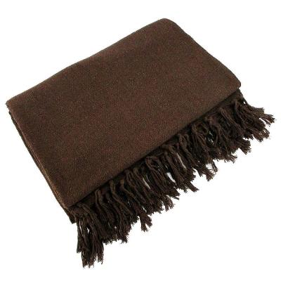 Manta Para Sofá Tipo Manta Capa De Sofá 2,40 X 1,80 Cor:Marrom