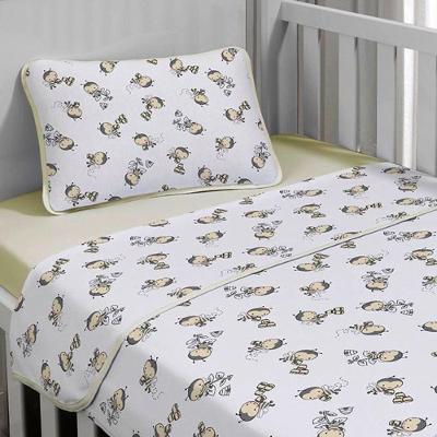 Jogo De Cama Malha Tecebem 3 Peças Mini Cama Lili Perola