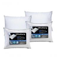 Kit 2 Travesseiros Tech Suporte Médio Branco 50x70cm - 2