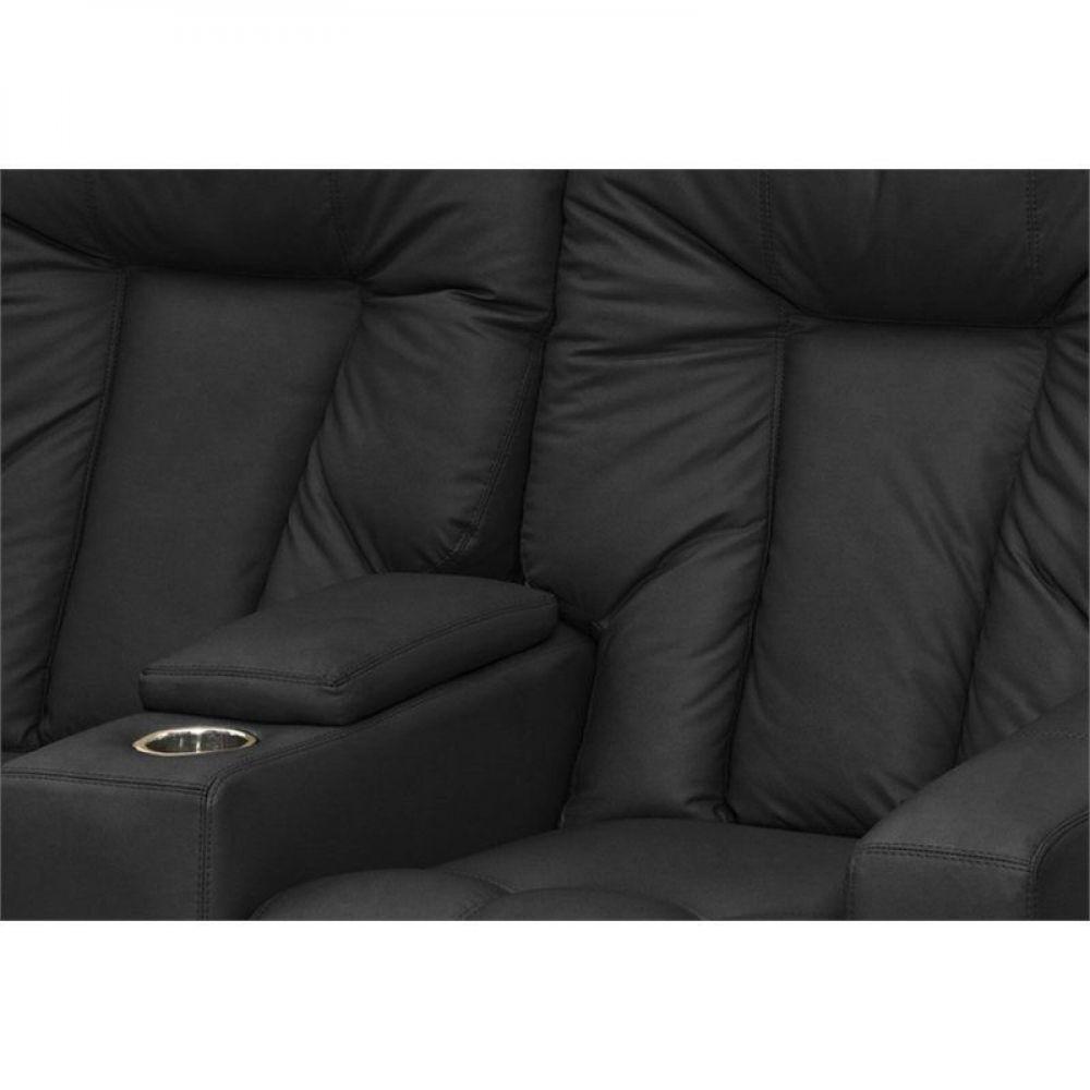 Poltrona Dupla Reclinável Jetta MX8 Corano Preto - Matrix - 3