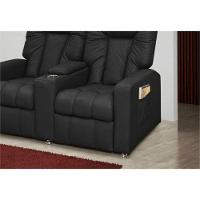 Poltrona Dupla Reclinável Jetta MX8 Corano Preto - Matrix - 4