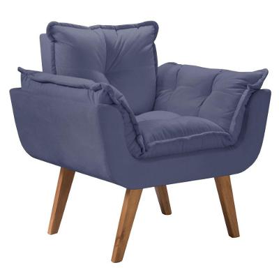 Poltrona Opalla New Base Palito Azul Bic