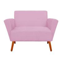 Kit 01 Namoradeira E Poltrona Dora Rosa Bebê - 3