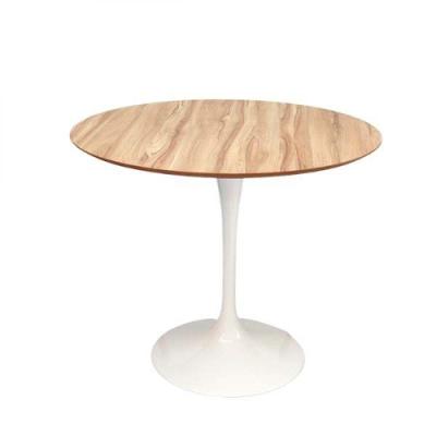 Mesa De Jantar Tulipa Saarinen Redonda 60 Cm Cor Branco
