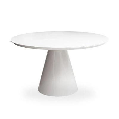 Mesa De Jantar Cone 100 Cm Laqueada Branco