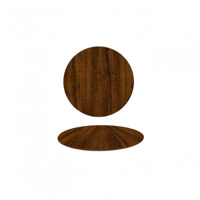 Tampo Em Mdf Redondo 120cm - Pau Ferro Marrom