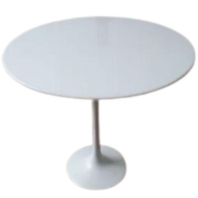 Mesa de Jantar Tulipa Redonda 60cm Laqueada Branco