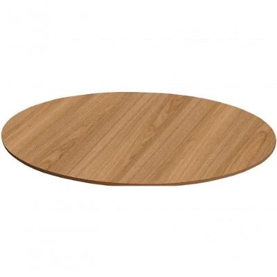 Tampo Em Mdf Oval 198x122 Cm - Freijó Cor Marrom