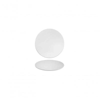 Tampo Em Mdf 18mm Redondo 120 Cm - Laqueada Cor Branco