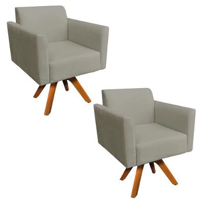 Kit 02 Poltronas Giratória Mm30