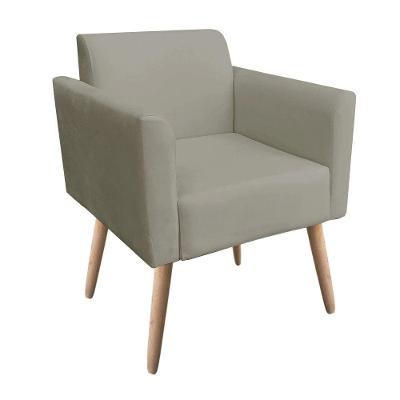 Poltrona Natural Marrom Rato