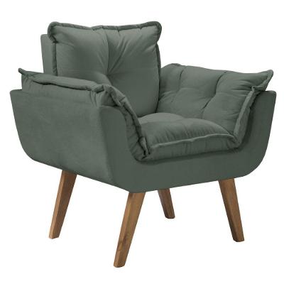 Poltrona Opalla 1 Lugar Base Palito D Salla Verde