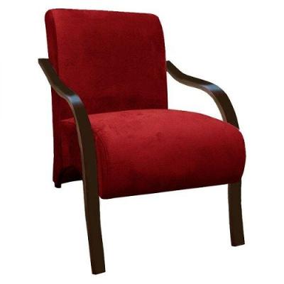 Poltrona Vênus 1 Lugar Lisa Vermelho