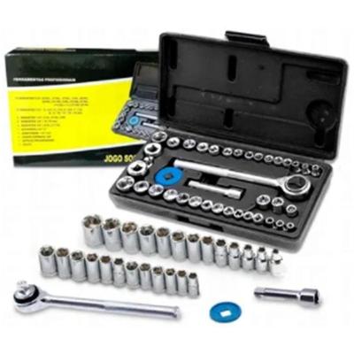 Conjunto Chave Soquete 40 Peças - Uso Profissional