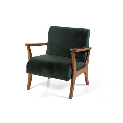 Poltrona Estofada Cléo Verde