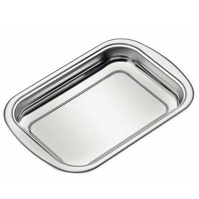 Assadeira Tramontina Cosmos Retangular Em Aço Inox 52cm 7,2L