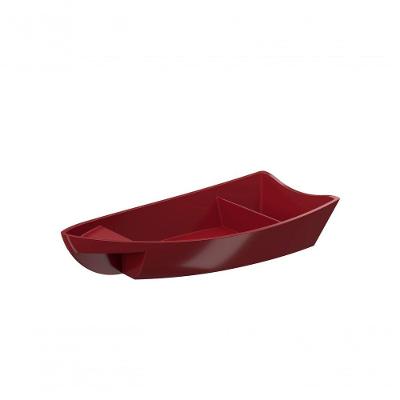 Barco Para Sushi 13,9x13,9x6,3cm Vermelho Bold Coza 27,9 X 13,6 X 5,1 Cm Vermelho Bold Coza