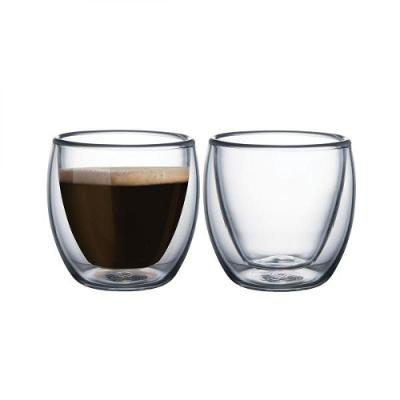Conjunto de Xícaras para Café com Vidro Duplo 2 Peças