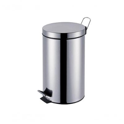 Lixeira Pedal Inox Agata 12L 32X25X39,5Cm 008223