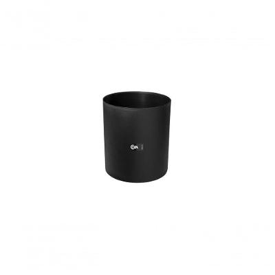 Lixeira Sem Tampa 19,2 X 19,2 X 21,2 Cm 5 L Preto Coza
