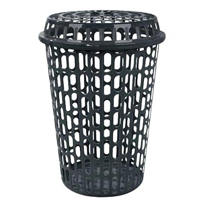 Cesto Telado Para Roupas Com Tampa 60L