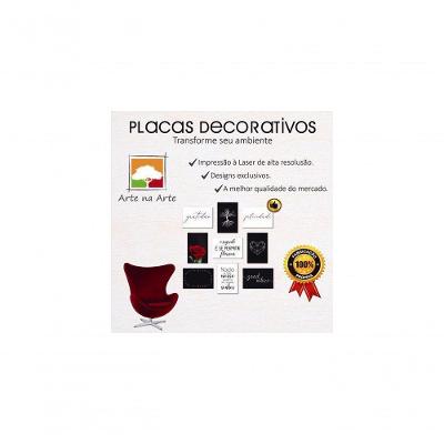 Kit Placas Quadros Decorativos 20 x 30 Travel 5 Unidades