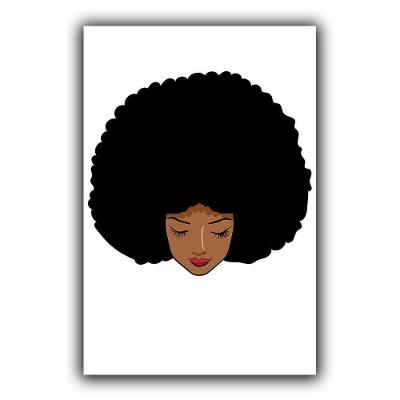 Kit Placas Quadros Decorativos 5 pçs MDF 20x30 Black Beauty